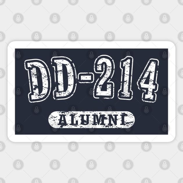 Vintage DD 214 Alumni Magnet by Etopix